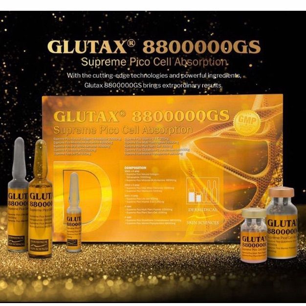 Glutax 8800000GS Glutathione Injection